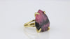 14CT Rhodonite 14K Gold Ring Rings Anemone Jewelry